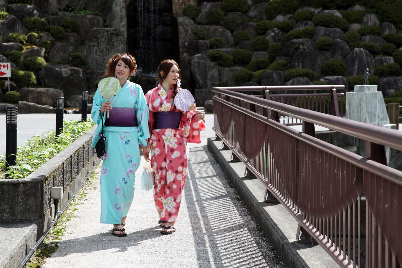 Hirugami No Mori Hotel Achi Eksteriør billede